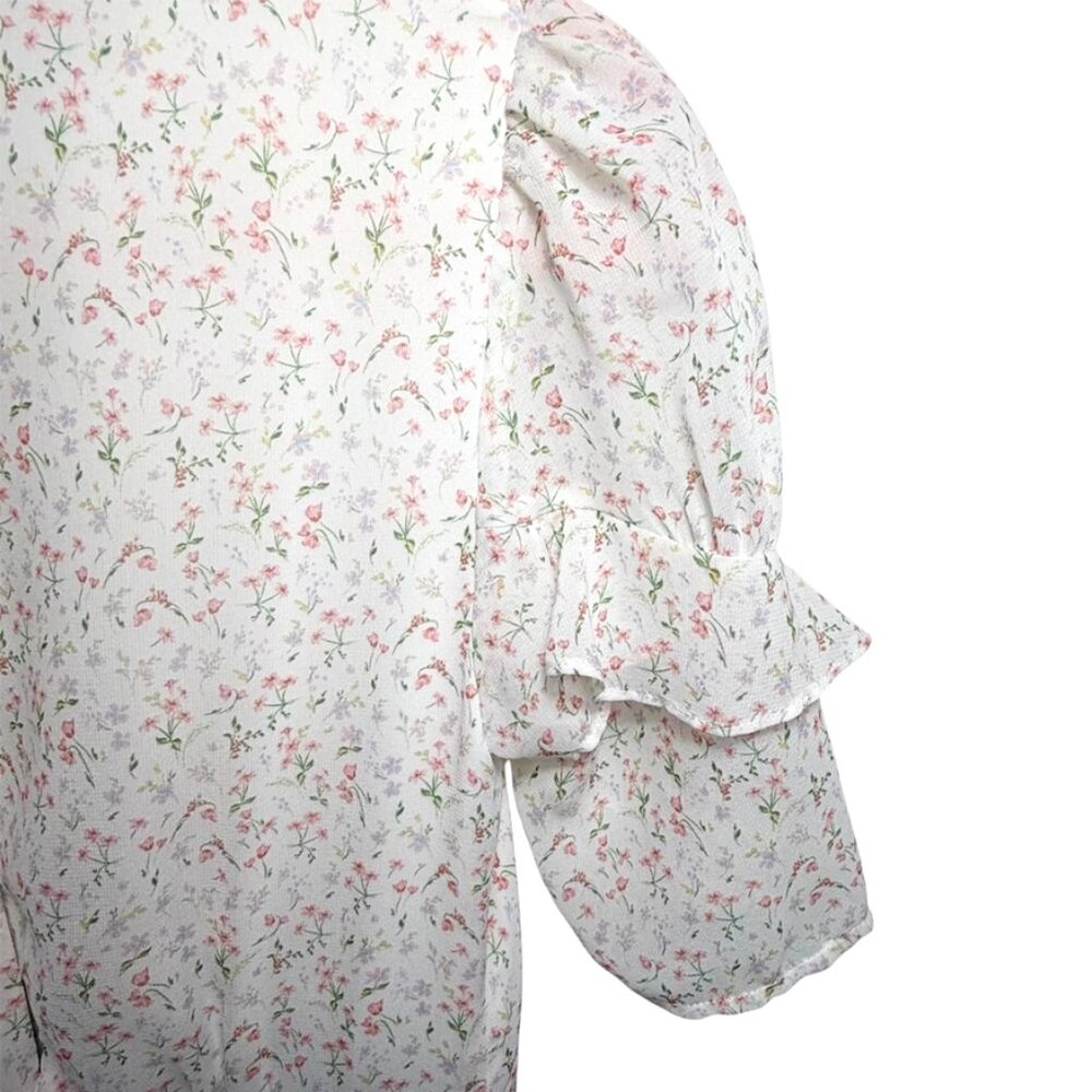 DIVINE HERTIAGE Floral Print Midi Dress - Picture 8 of 11